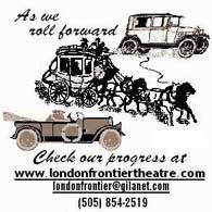 Check our progress at www.londonfrontiertheatre.com
